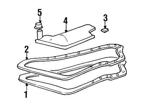1994 Oldsmobile Achieva Automatic Transmission, Maintenance Diagram 2 - Thumbnail