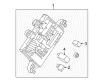 Cadillac XTS Fuse Box Diagram - 23175681
