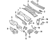 Cadillac Dash Panels Diagram - 15978126