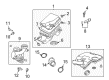 Pontiac Air Filter Diagram - 25842735