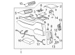GMC Jimmy Center Console Diagram - 15755071