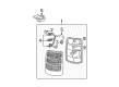 2006 Cadillac Escalade Light Socket Diagram - 16526129