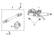 Chevy SS Steering Column Diagram - 92272276