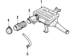 Oldsmobile Delta 88 Air Intake Coupling Diagram - 25530083