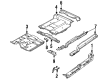 1998 GMC C2500 Suburban Floor Pan Diagram - 15740123