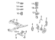 Pontiac Brake Caliper Piston Diagram - 18026215