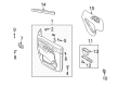 2005 Buick Rendezvous Door Seal Diagram - 10323364
