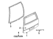 1999 Oldsmobile Silhouette Emblem Diagram - 10168153