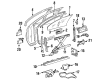 Pontiac Door Lock Diagram - 22100852