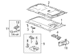 2005 Hummer H2 Door Handle Diagram - 15079242