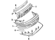 Pontiac Bumper Diagram - 22548235