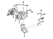 Chevy Lumina APV Alternator Bracket Diagram - 24501848