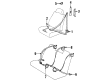 2000 Chevy Prizm Seat Belt Diagram - 94859486