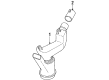 Pontiac J2000 Sunbird Air Intake Coupling Diagram - 10032944