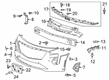 Cadillac CT6 Bumper Diagram - 84713014