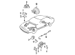 Cadillac Fleetwood ABS Control Module Diagram - 10263086