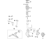 Cadillac XTS Ride Height Sensor Diagram - 23180311