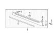 2012 Chevy Volt Door Seal Diagram - 25958926