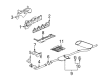 Saturn Catalytic Converter Gasket Diagram - 25849161