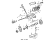 Chevy K20 Crankshaft Seal Diagram - 23500286
