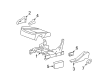 2007 Cadillac CTS Seat Motor Diagram - 88995196