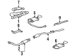 Oldsmobile Achieva Muffler Diagram - 22592870