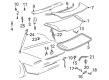Chevy Camaro Door Lock Diagram - 16629978