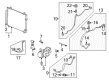 Cadillac A/C Hose Diagram - 25876660