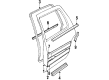 Pontiac Door Seal Diagram - 20730786
