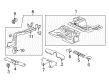 2014 Cadillac CTS Floor Pan Diagram - 25978220