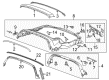 Chevy Weather Strip Diagram - 84007386