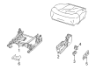 GMC Seat Switch Panel Diagram - 88938628