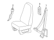 1988 Chevy Astro Seat Belt Diagram - 12381197