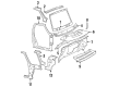Pontiac Dash Panels Diagram - 10210866