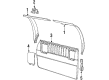 Pontiac Trans Sport Car Speakers Diagram - 16056484