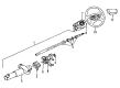 Pontiac Steering Column Cover Diagram - 22581729