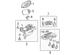2006 Chevy Trailblazer Engine Control Module Diagram - 19209820