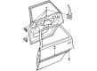 1993 Pontiac LeMans Weather Strip Diagram - 90330148