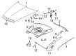 Chevy Corvette Parking Assist Distance Sensor Diagram - 21999323