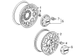 GMC Wheel Cover Diagram - 84560571
