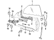 Pontiac Window Regulator Diagram - 16608769