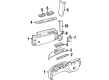 GMC C2500 Suburban Cup Holder Diagram - 15984249