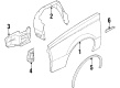 Oldsmobile Firenza Antenna Cable Diagram - 10026637