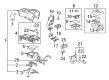 GMC Yukon XL 2500 Center Console Diagram - 20943831