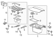 Buick Envision Cup Holder Diagram - 23386322