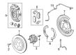 Cadillac Brake Calipers Diagram - 23309772