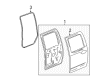 2012 GMC Canyon Door Seal Diagram - 15290818