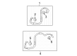 2014 Buick Enclave Transmission Oil Cooler Hose Diagram - 25880047