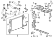 Cadillac Radiator Hose Diagram - 84167084