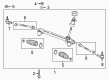 Chevy Tie Rod Diagram - 95371539